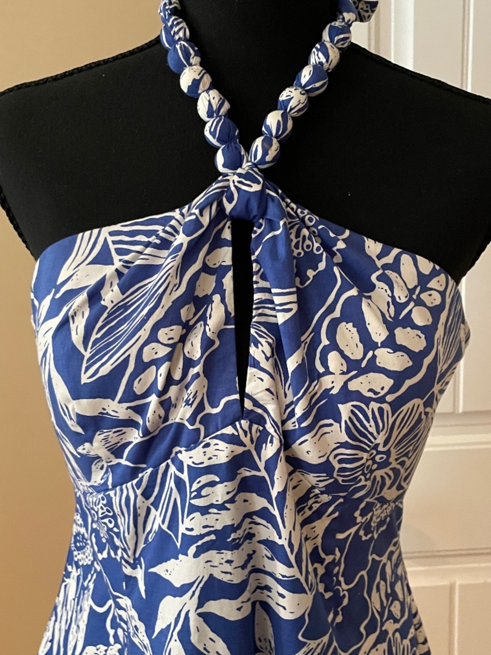 Blue Hawaiian Dress